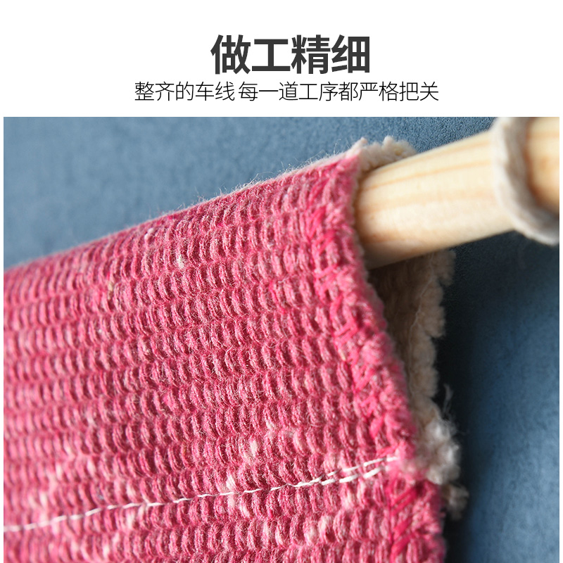 美帮汇卧室挂毯壁毯壁挂床头民宿装饰画背景布挂布墙布北欧编织高清大图