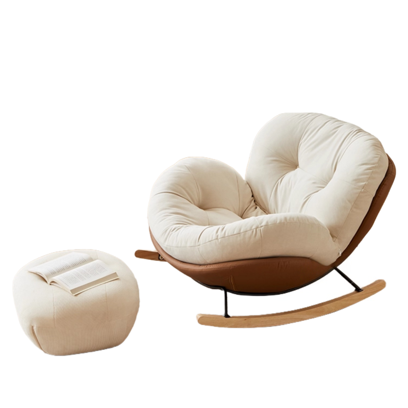 铭思达懒人沙发带脚踏套高清大图