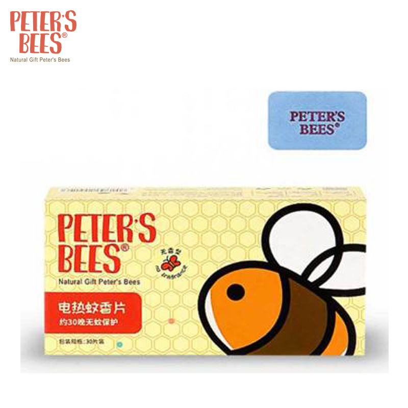 peter’s bees彼特的蜜蜂婴儿电热蚊香片30片高清大图