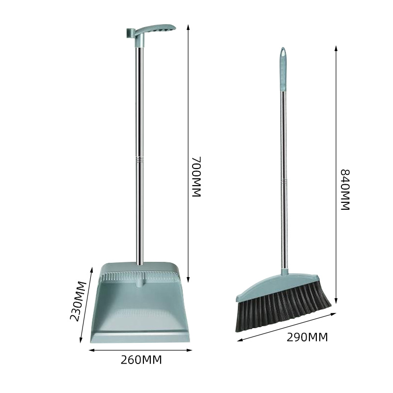 臻远 ZY-QJ010 A款 蓝色扫把泡沫刮水3件套高清大图