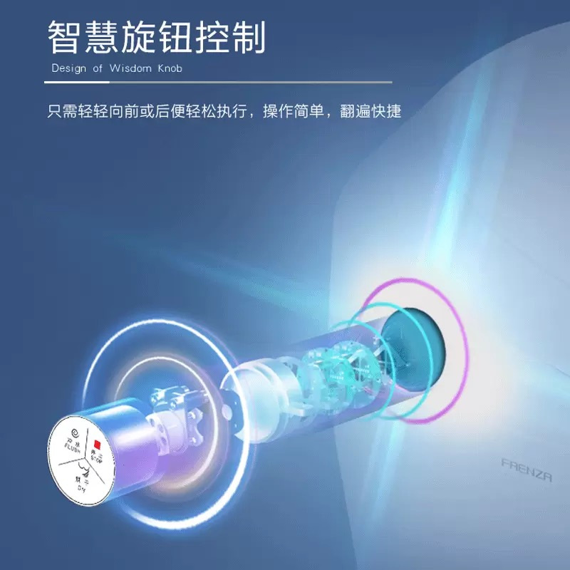 法恩莎卫浴智能马桶即热式全自动冲洗家用坐便器多功能座便器 F18-2