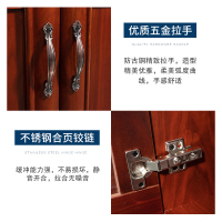 全简办公家具文件柜储物柜木质贴木皮油漆书柜2门