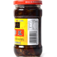 六必居 脆鲜瓜290克/瓶装 榨菜 调味品酱菜类蔬菜类 脆鲜瓜 北京特产 酱菜 咸菜 厨房调味