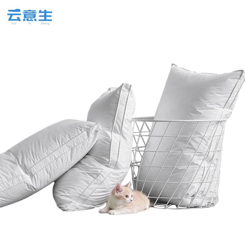 云意生 酒店全棉 枕芯 48x74cm高枕1350g/个高清大图