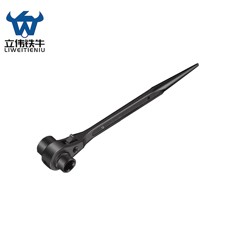 立伟铁牛尖尾棘轮扳手12×14mm/把高清大图
