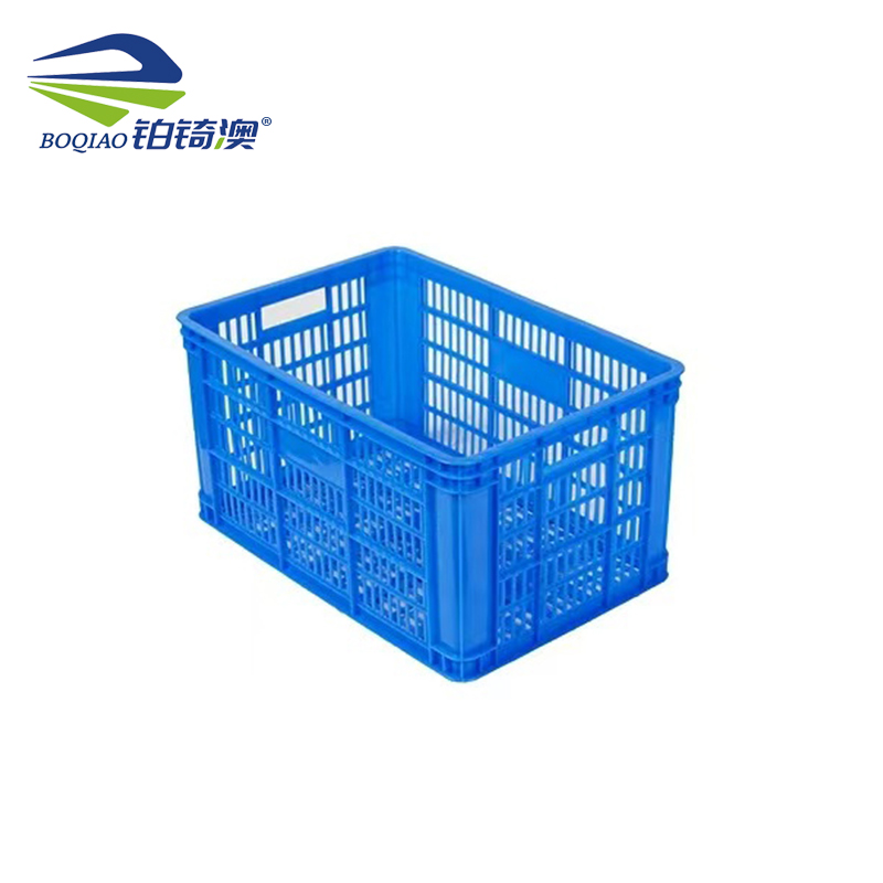 铂锜澳塑料周转筐(颜色可选)/555*415*185mm/个高清大图