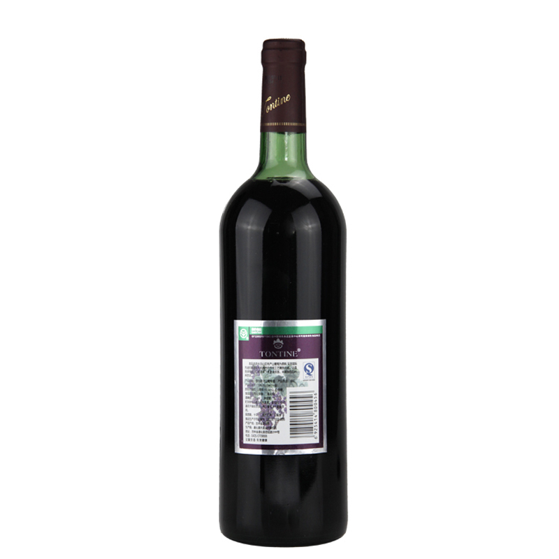 [整箱6瓶 国货通天]中国通天(TONTINE)野生原汁山葡萄酒1000ml*6 整箱装