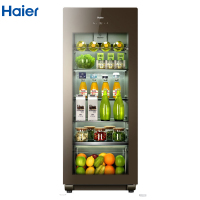 海尔(Haier)LC-167J 167升 高端冰吧 母婴冰箱 冷藏柜 客厅冰箱 茶叶柜 展示柜 红酒柜 饮料柜 雪茄柜