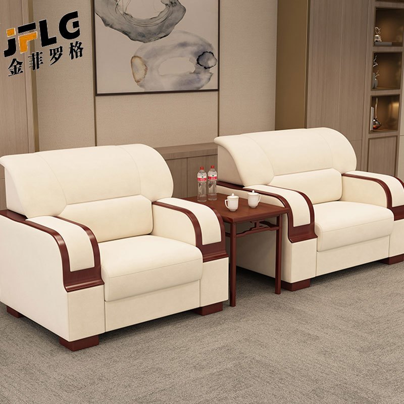 金菲罗格 新中式简约贵宾室接待沙发高清大图