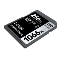 雷克沙(Lexar)256GB SD卡1066X高速U3 V30读160MB/s写120MB/s单反微单相机内存卡存储卡