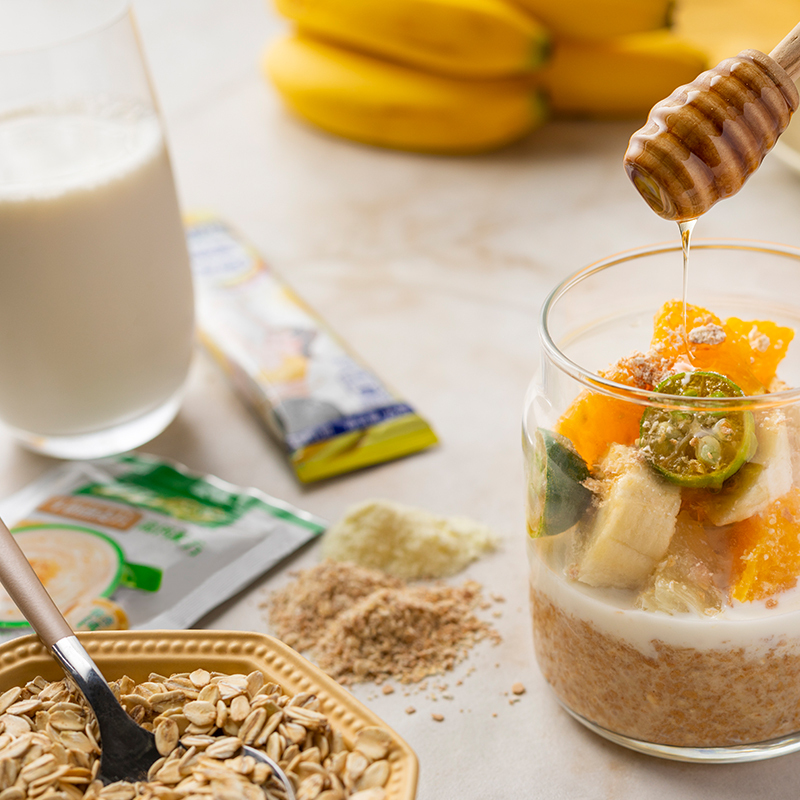雀巢优麦牛奶燕麦片600g4袋学生白领早餐免煮冲泡即食代餐营养饮品