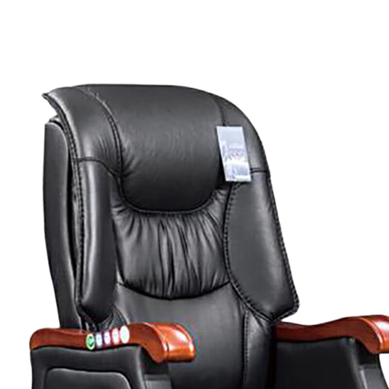 圣斯顿LK-BT6870 真皮大班椅主管椅680*700*1100mm黑色(单位:把)高清大图