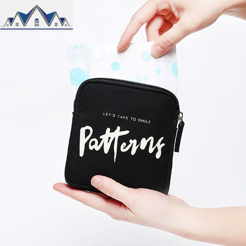 卫生巾便携可爱收纳包放姨妈巾装卫生棉m巾的月事小包袋子大容量 三维工匠图片