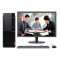 联想(Lenovo) B425-D002 台式商用电脑整机 19.5英寸显示器(i3-8100 4G 1T 集成 黑)
