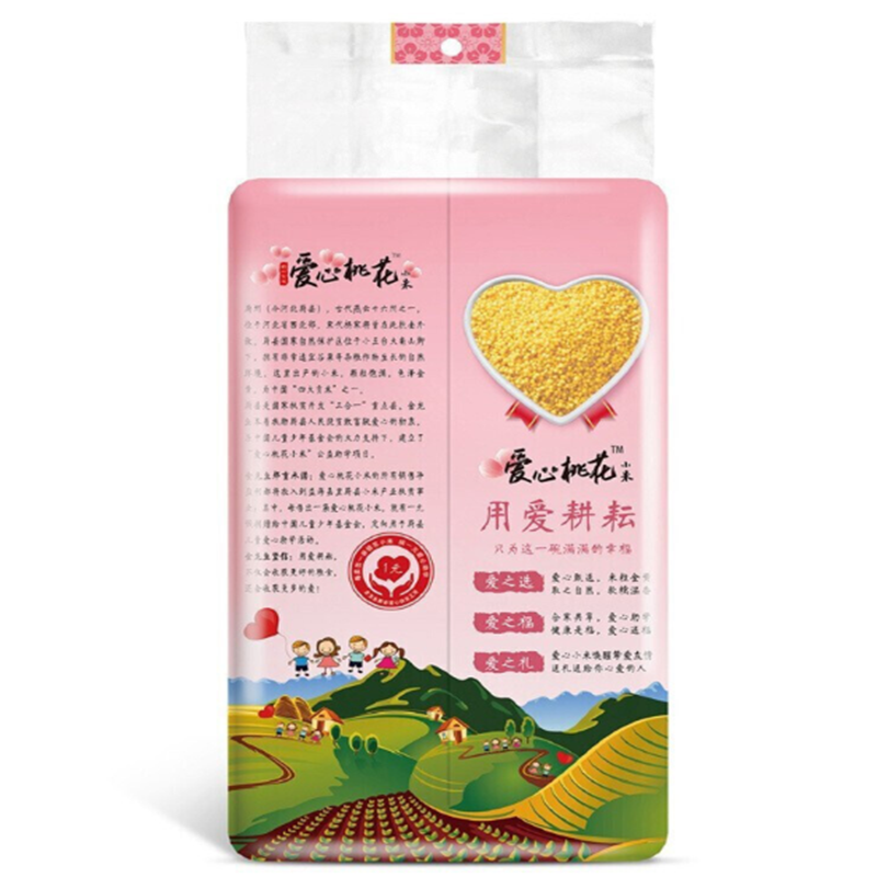 金龙鱼 爱心桃花 小米 400g高清大图
