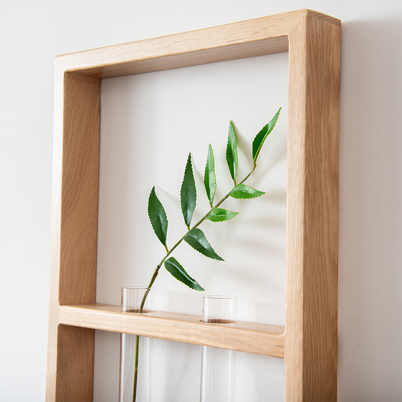 原木墙面装饰北欧现代日式橡木实木简约创意壁饰玄壁饰