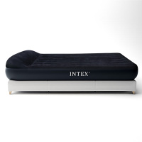 INTEX气垫床双人充气床垫单家用加厚折叠床户外便携加高厚简易床