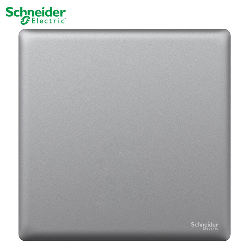 施耐德开关插座 珍铂系列烟云灰色 五孔插座 二三插86型墙壁 电源插座10A 家用86型 USB插座 弱电 电视电脑 烟云灰 单开单控