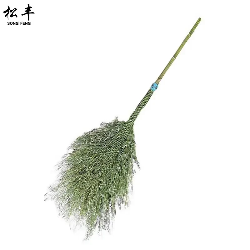 松丰(SONG FENG)大号环卫大竹子扫把竹扫帚大扫把户外家用扫帚联竹扫把236cm*80cm把高清大图