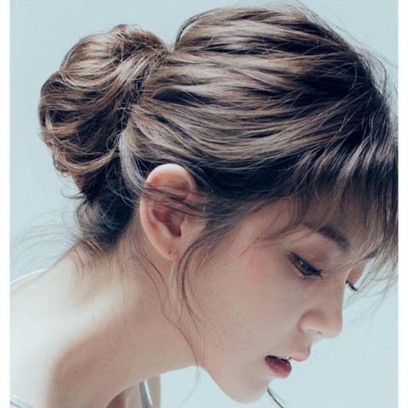 远方情蓬松半丸子头仿真发假发发圈新娘盘发卷发头饰发苞发饰t251假发