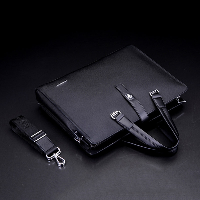 SCP SCP-6010 手提皮质搭扣内胆电脑包 39*30*7cm (单位:个)