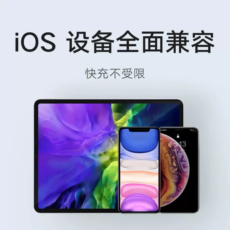 小米(mi)20W充电器 Type-C转lighting线充套装快充版AD201高清大图