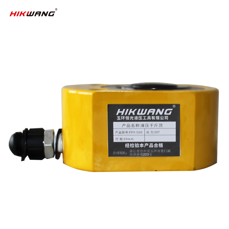 HIKWANG 多节千斤顶 分离式多节式液压千斤顶 液压油缸 50吨 不含液压泵 FPY-50D/台高清大图