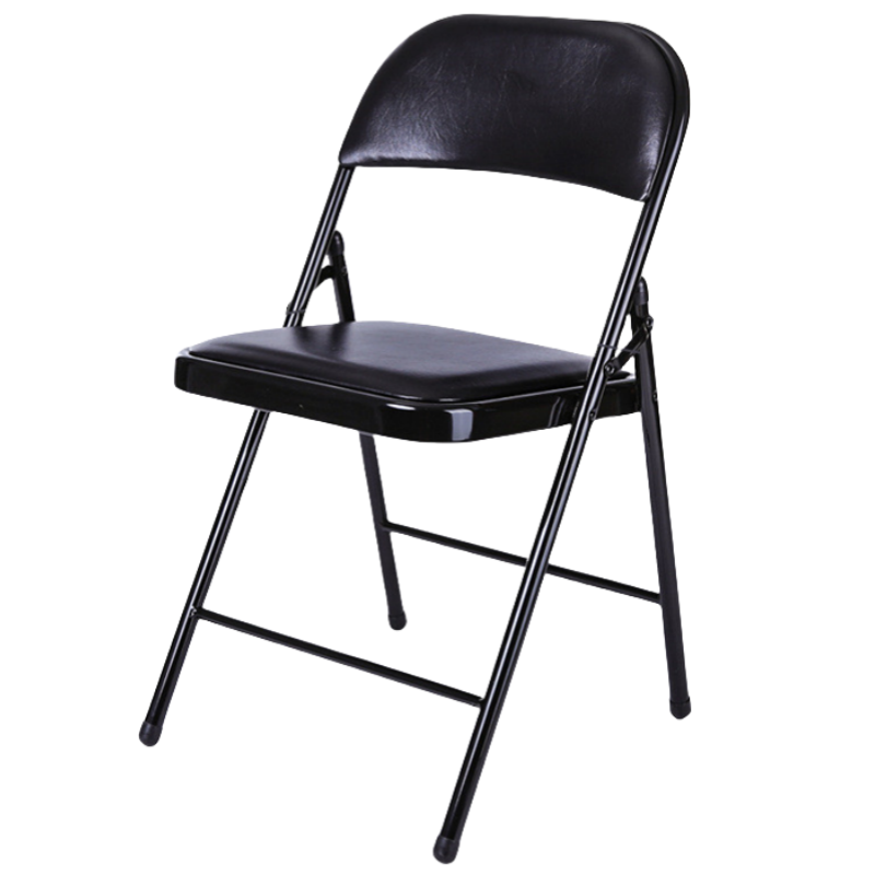 华立伟折叠椅黑色把高清大图