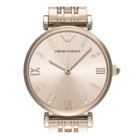 阿玛尼(ARMANI)时尚优雅女士手表 欧美品牌简约石英表女 AR11059