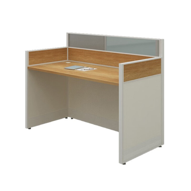 [企诺]屏风工位 QND2BYP-Z1206OX 1200×600×1100mm 人造板 组高清大图