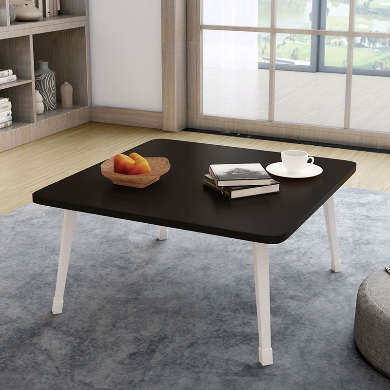 折叠桌小炕桌家用地桌小饭桌榻榻米飘窗桌床上桌大号小方桌矮餐桌图片