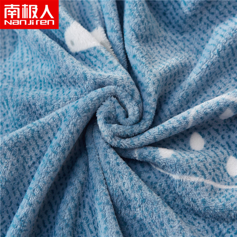 南极人(NanJiren)家纺 加厚保暖牛奶绒枕套一对 床上用品48x74cm牛奶绒纤维枕头套枕芯套两只