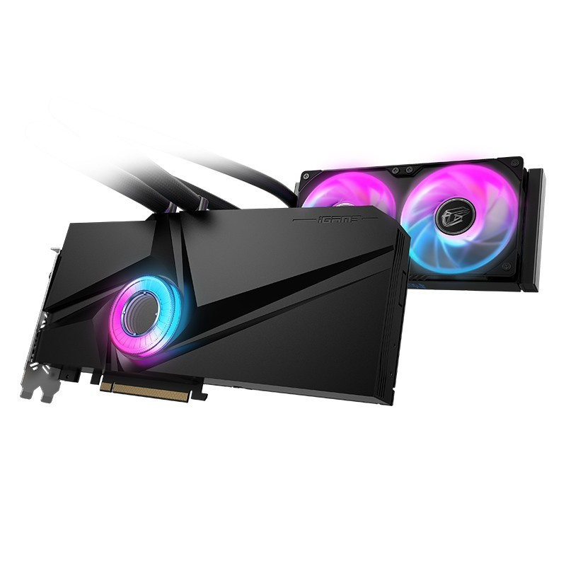 七彩虹iGame GeForce RTX 3080 Neptune OC 10G+鑫谷额定850W全模爱国版电源显卡套装