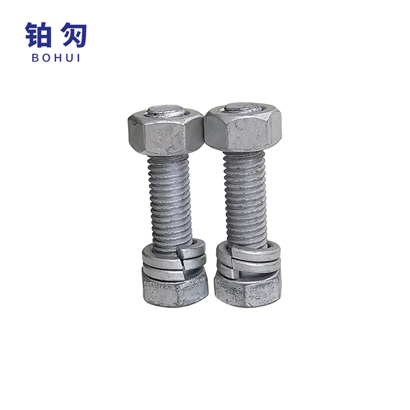 铂灳 热镀锌螺栓 M16*50mm 套高清大图