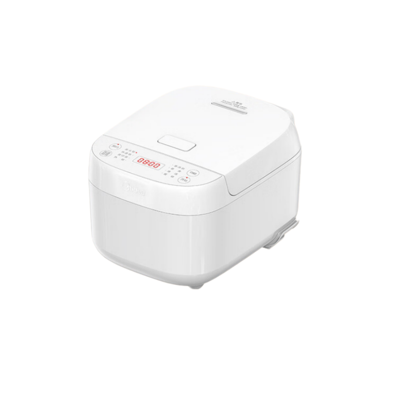 美的(Midea) MB-RE418 电饭煲 4L 3-4人家用大容量 20分钟快速饭多功能微压 智能预约 电饭煲