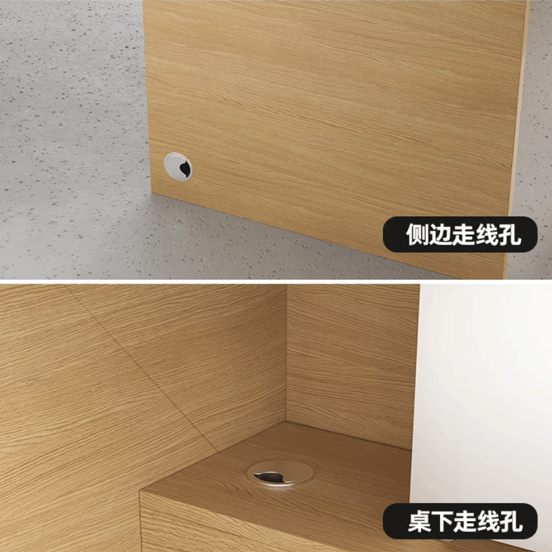鑫环境[单人位标准款] 中介前台接待办公桌 800*600*850mm 单位 : 张高清大图