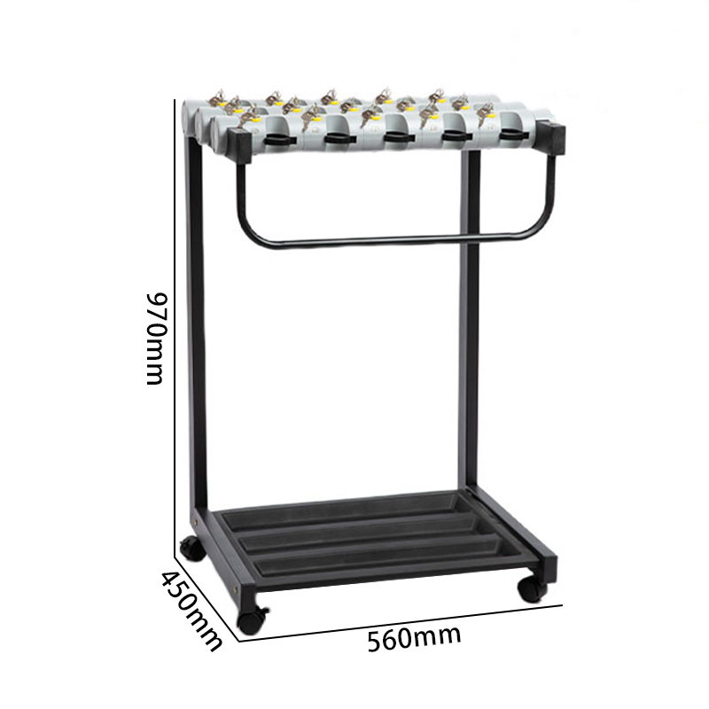豫汉迎雨伞架带锁 15头雨伞架加高560*450*970mm个 默认
