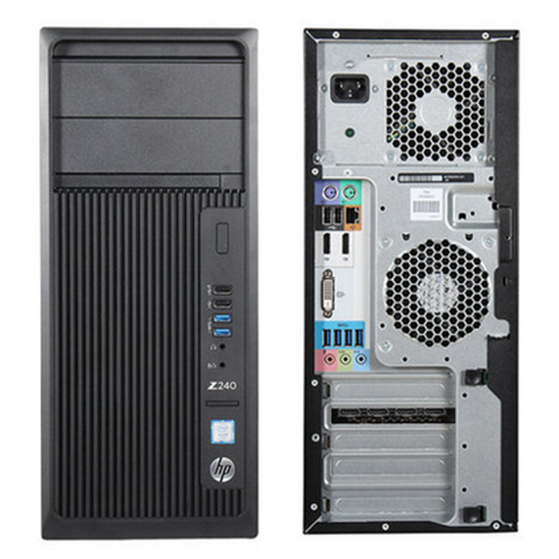 惠普(hp)Z240 塔式图形工作站(I5-7500 8G W2100 1T DVDRW)
