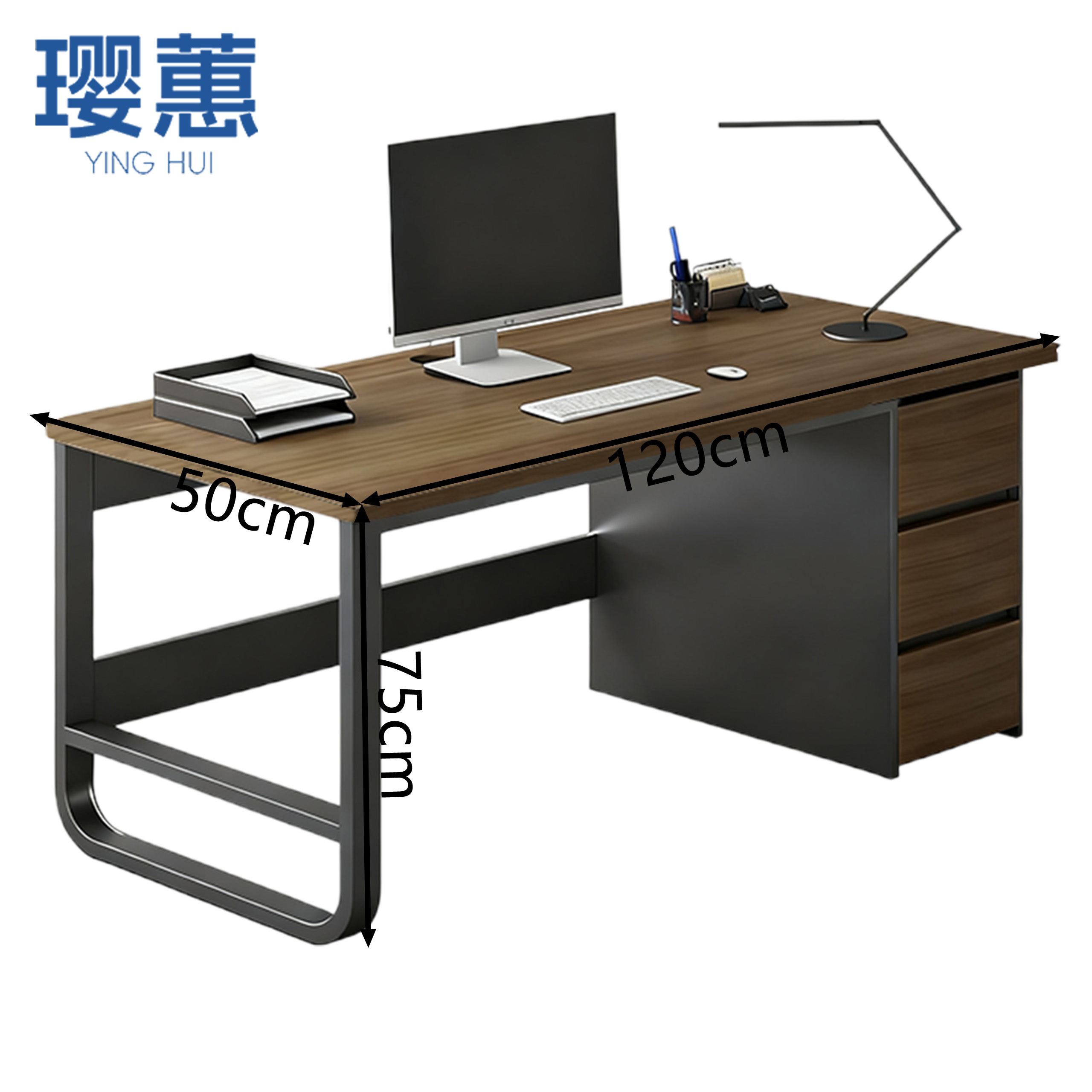 璎蕙 书桌 单人 张高清大图