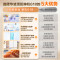 华凌冰箱 美的出品618神机601L 家用十字门冰箱 双系统2.0 主动净化超薄零嵌大容量 HR-618WUSPZ雾影白