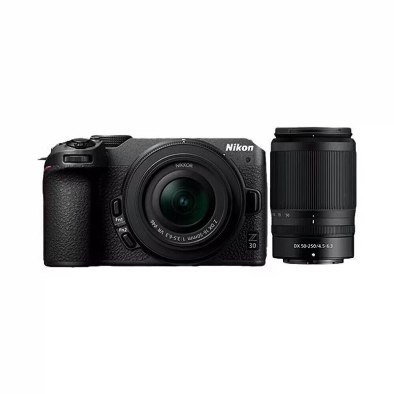 店保五年/尼康Nikon Z 30 双镜头套机(Z16-50+Z50-250) z30半画幅入门级微单超高清直播视频旅行Vlog学生新手 全新港版