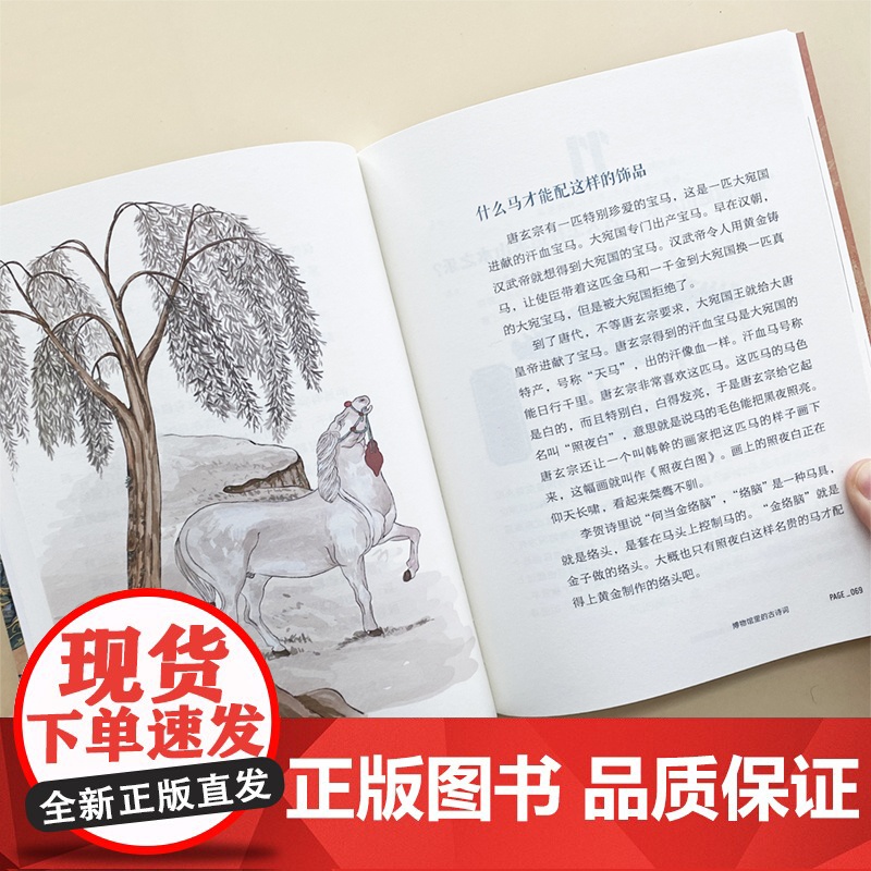 少年轻科普丛书 博物馆里的古诗词 沅汰著小学生一二三四五六年级老师寒暑假上下册必课外阅读书儿童百科知识大全书籍新华正版高清大图