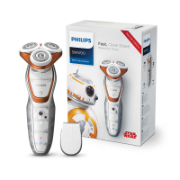 飞利浦(Philips) 星球大战系列 全身水洗 干湿两用 电动剃须刀SW5700三刀头，充电式 旋转式
