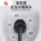 三维工匠马桶刷刷头家用卫生间浴室毛刷替换头通用可换无死角清洁软毛刷子