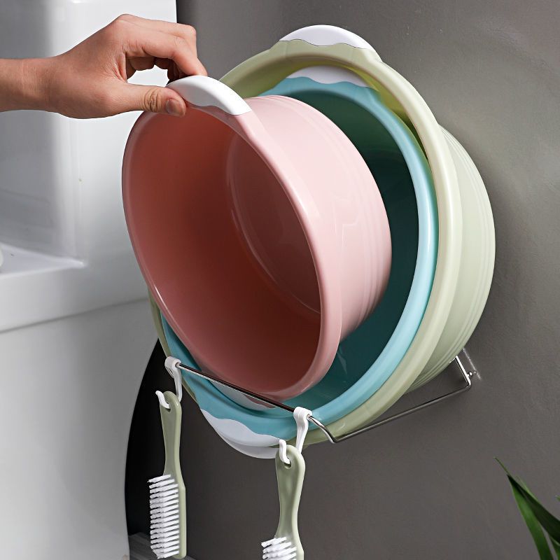 免打孔厨具架脸盆架子锅盖架厨房置物架洗脸盆架收纳架盘架 收纳架1个