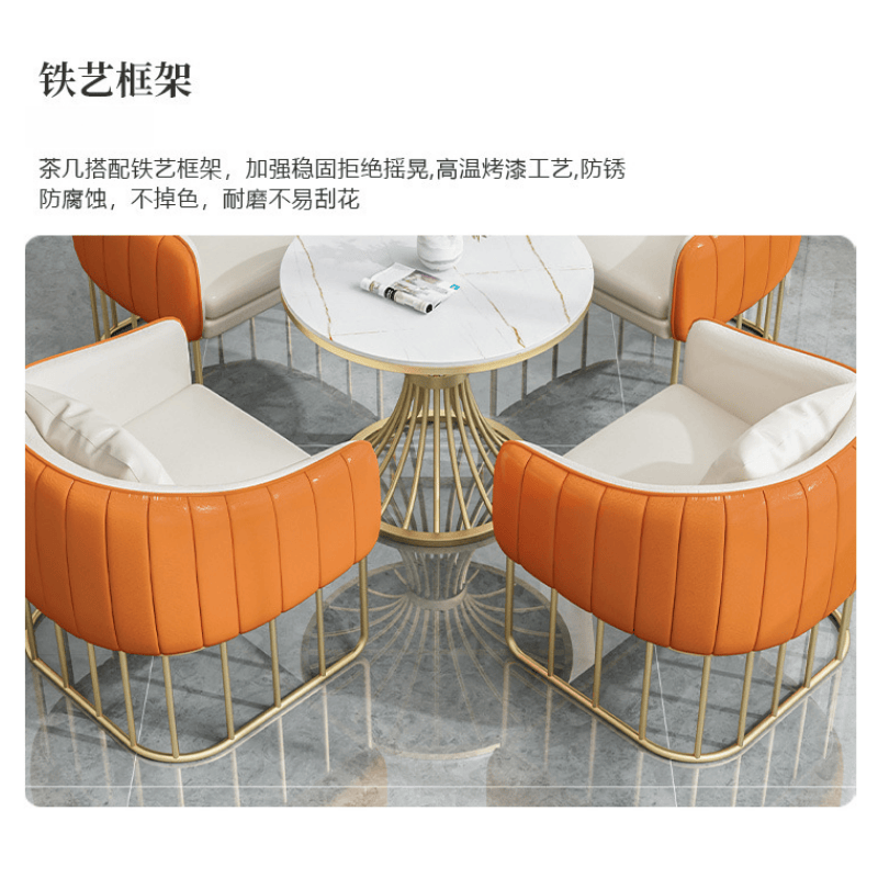 亿洛莱 圆桌 60*60*75cm 张高清大图