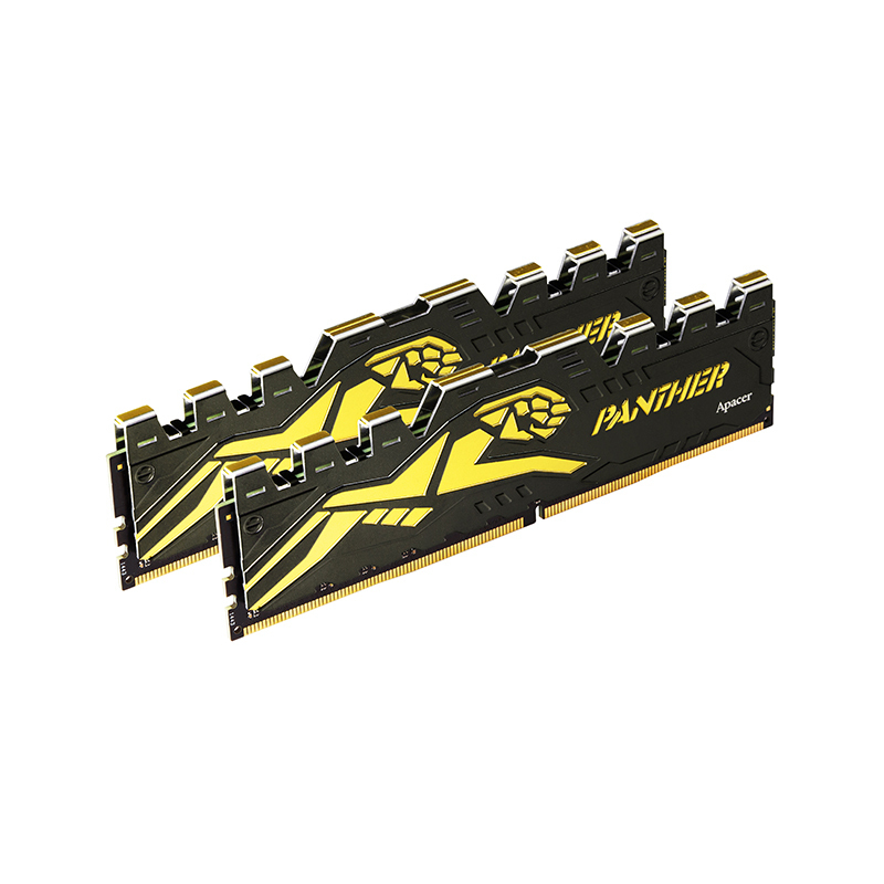 宇瞻(Apacer) 16GB 3000频率 DDR4 台式机内存条/黑豹系列-呈现游戏真髓