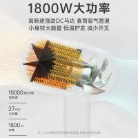 康夫(CONFU)电吹风机 大功率冷热风护发 UV漆手感细腻 家用理发店恒温护发过热保护风筒KF-3143天空灰