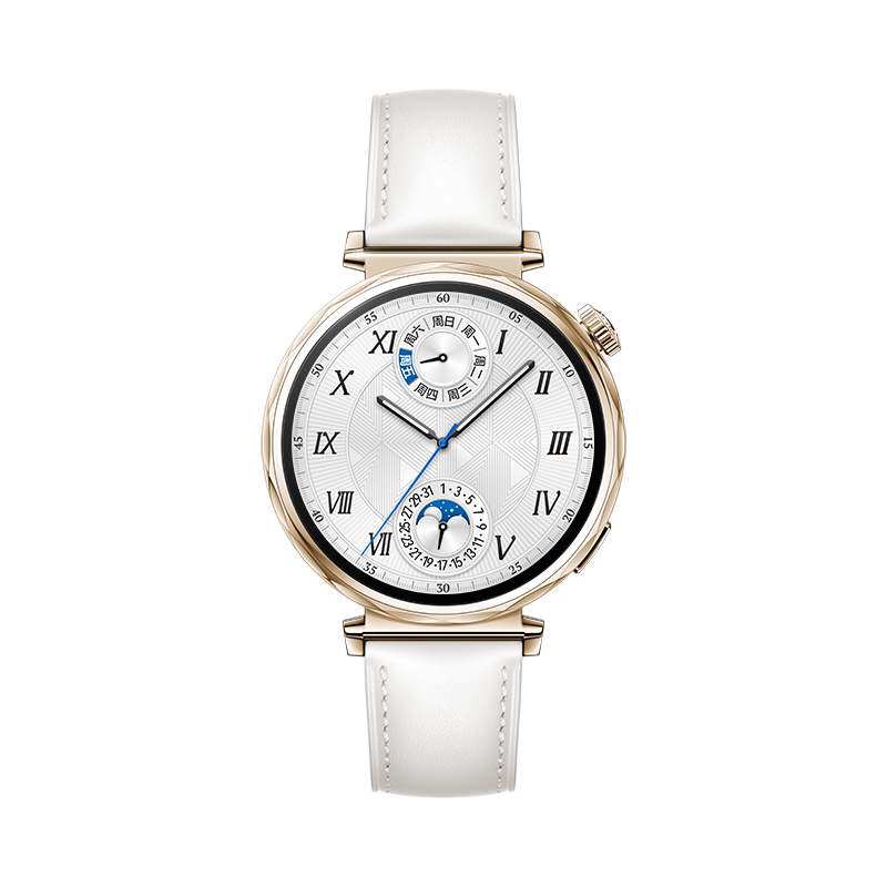 华为Watch GT5手表运动情绪健康助手 体温血氧心率睡眠防水NFC 41mm 珍珠白高清大图