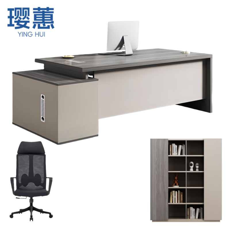 璎蕙 办公桌1200*600*750mm 套高清大图